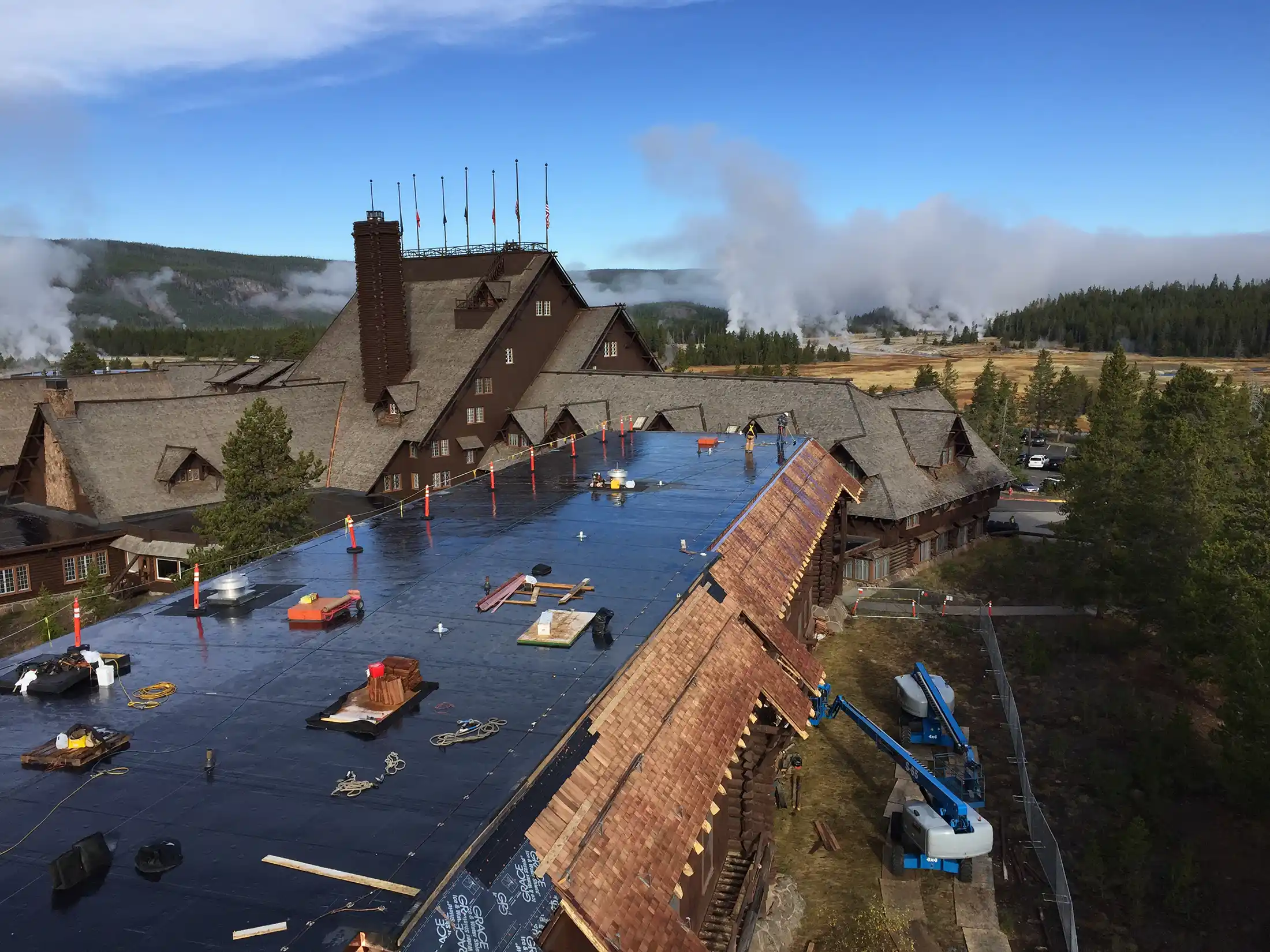 Bauer Construction Yellowstone National Park Project